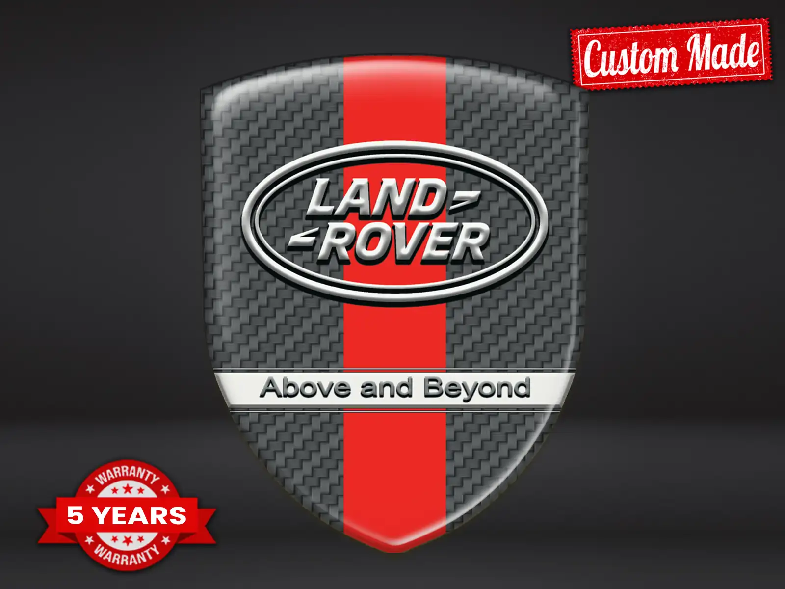 Land Rover Beste Stoßsticker Max Robust Modern Pro Stil